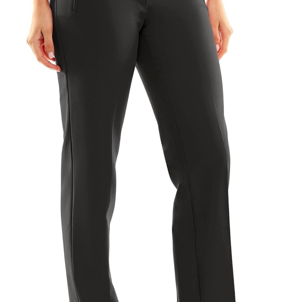 Zac & Rachel Bond 18 Slim Leg Wrinkle Resistant Pants Size 14 Grey NWT